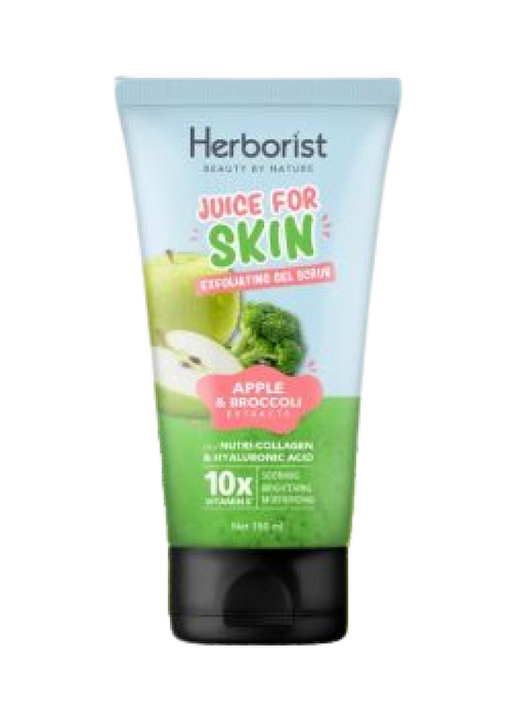 Mekar Mart HERBORIST GEL SCRUB 150ML/APPLE BROCCOLI