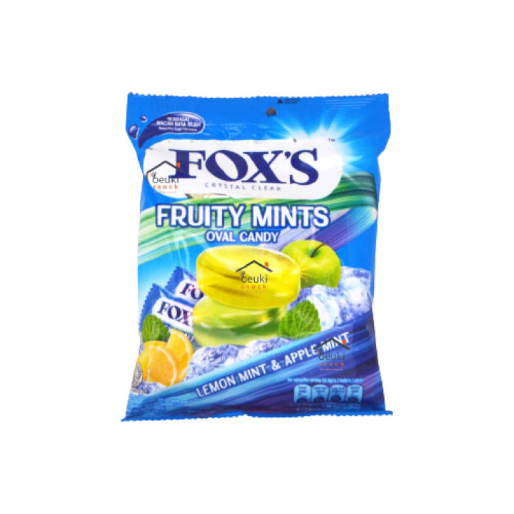 Mekar Mart FOX'S OVALE CANDY 125GR/FRUITY MINTS