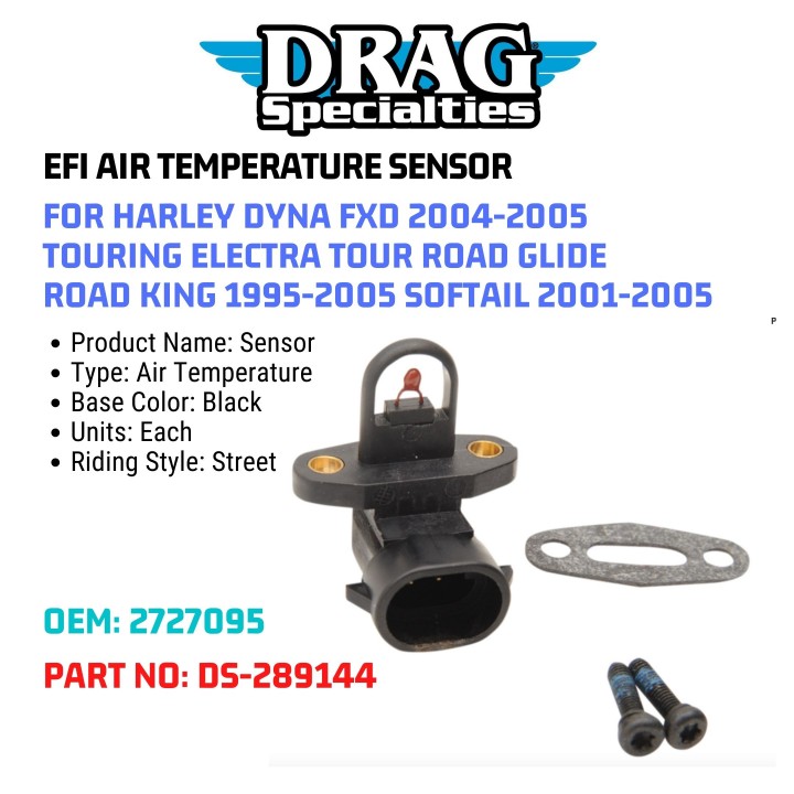 Jack 13 motor DRAG SPECIALTIES EFI AIR TEMPERATURE SENSOR HARLEY DYNA
