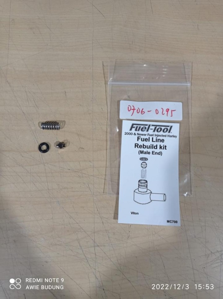 Jack 13 motor FUEL TOOL FUEL LINE REBUILD KIT HARLEY DYNA 20002017