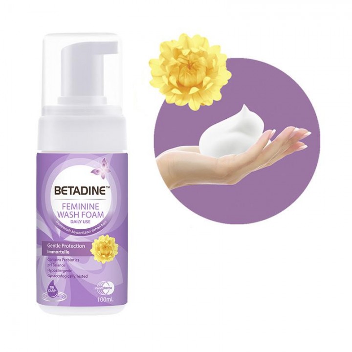 Moori Beauty BETADINE Feminine Wash Foam