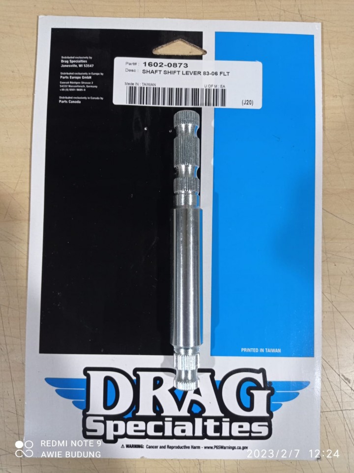 Jack 13 motor DRAG SPECIALTIES SHIFTER SHAFT FOR HARLEY TOURING 1982