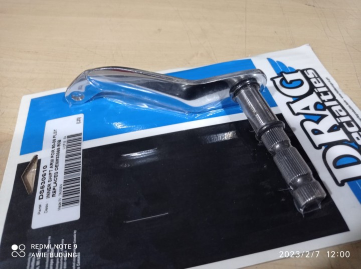 Budung Cycles DRAG SPECIALTIES CHROME SPLINED SHIFTER SHAFT INNER