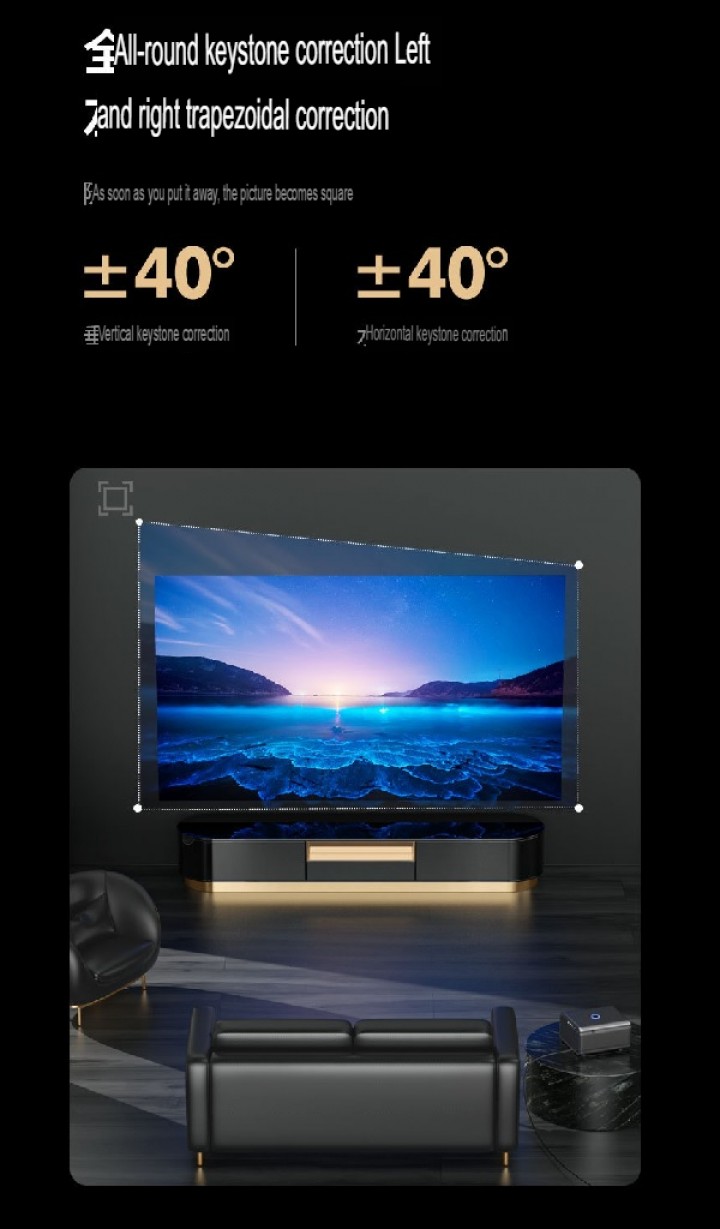 Tokuniku LENOVO THINKPLUS Projector Air H6 Proyektor Android 750