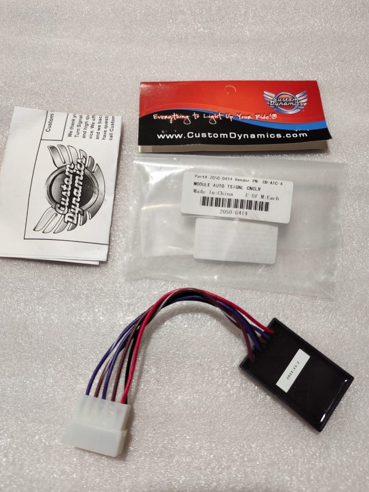 Jack 13 motor CUSTOM DYNAMICS AUTOCANCEL TURN SIGNAL MODULE 10