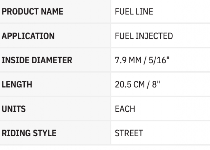 Jack 13 motor SELANG BENSIN INTERNAL FUEL LINE HARLEY TOURING SOFTAIL