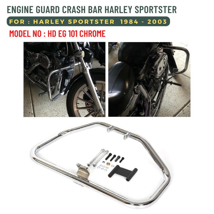 Budung Cycles ENGINE GUARD CRASH BAR HARLEY SPORTSTER 19842003 HD EG