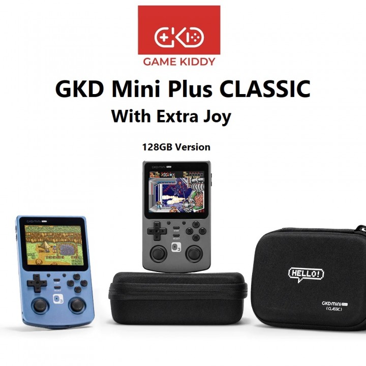 Tokuniku Game Kiddy GKD MINI PLUS Classic 128GB Retro Game with