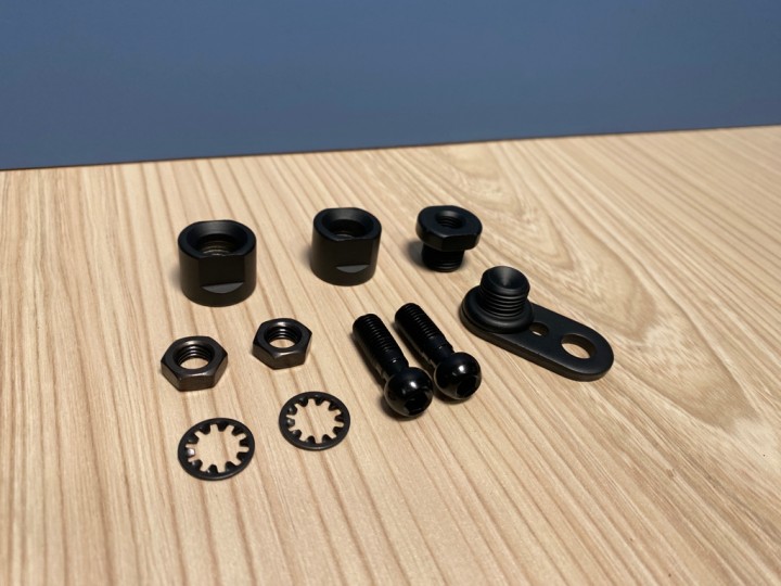 Budung Cycles DRAG SPECIALTIES TURN SIGNAL SWIVEL KIT BLACK HARLEY