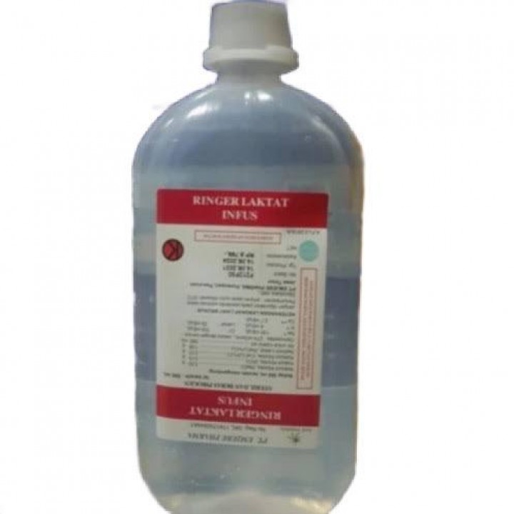 Infus Ringer Aserin Dianti Farma - RINGER LACTATE (RL) INFUS MJB 500 ML