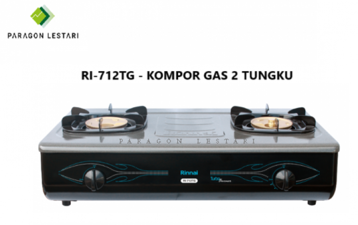 Paragon Lestari - RI-712TG - KOMPOR GAS 2 TUNGKU