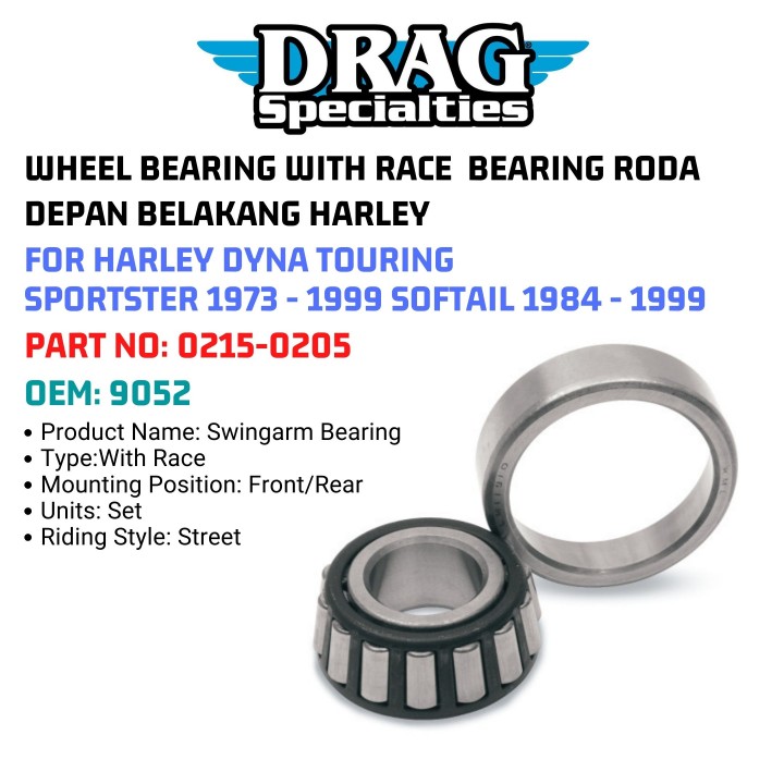 Jack 13 motor WHEEL BEARING WITH RACE BEARING RODA DEPAN BELAKANG
