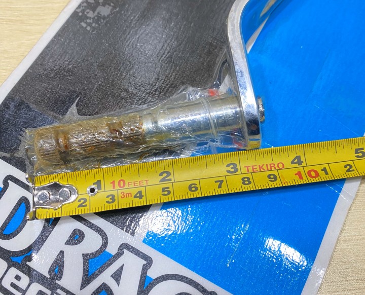 Budung Cycles DRAG SPECIALTIES CHROME SPLINED SHIFTER SHAFT SHIFT