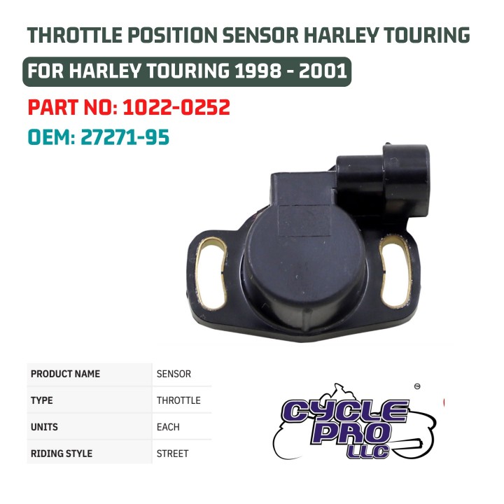 Jack 13 motor THROTTLE POSITION SENSOR HARLEY TOURING FOR HARLEY