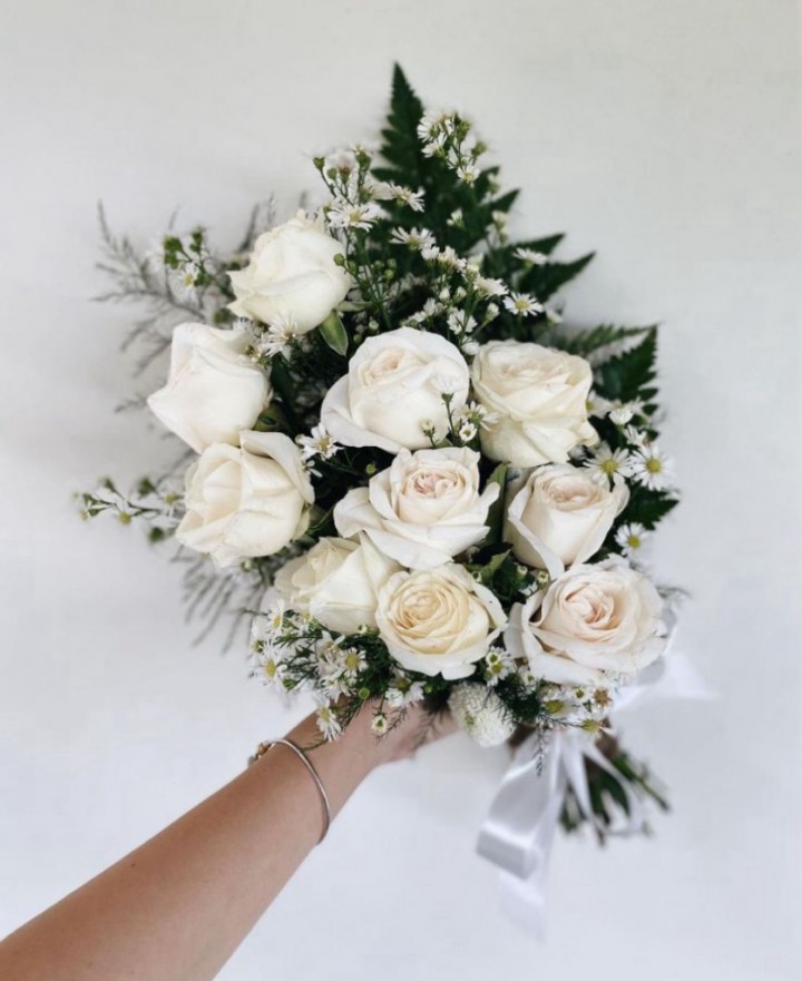 Simple White Bridal
