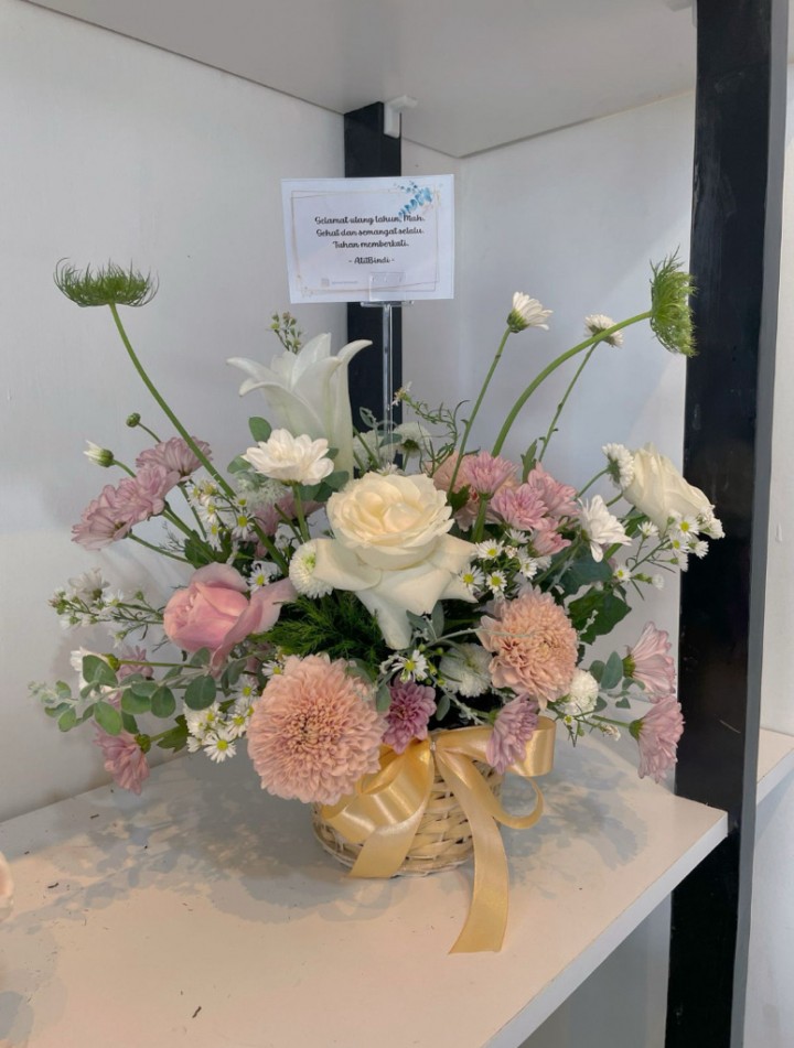 Basket flowers