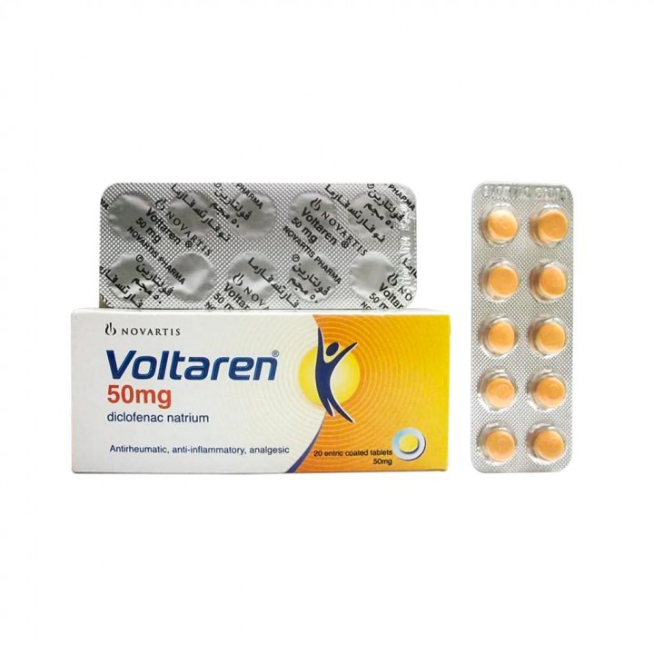Dianti Farma - Voltaren Diclofenac Sodium 50mg (per Tablet)
