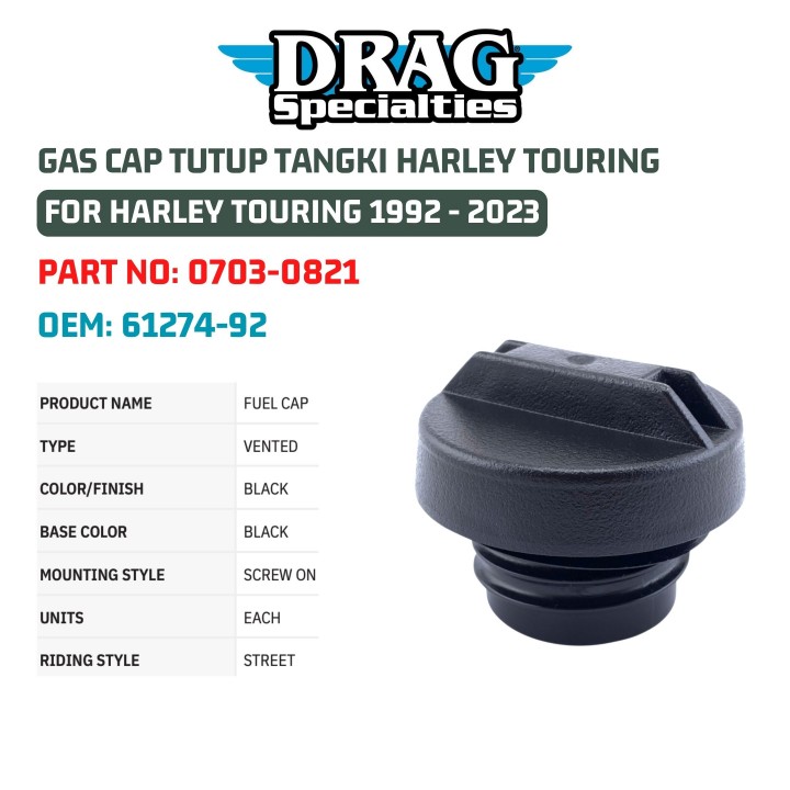 二 Touring Model Replacement OEM Style Replacement Gas Cap For Harley