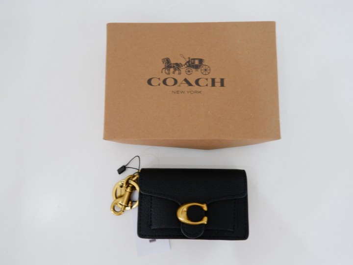 thumbnail image 2 of Coach Small Pretzel Bag Charm Keychain 2 of 13