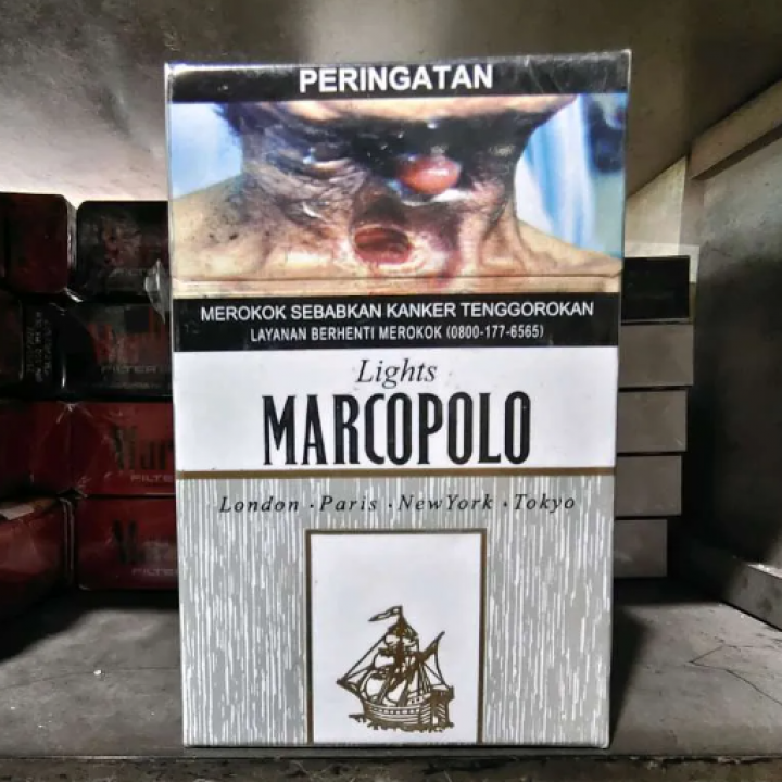 La Royba Mart Al Rosyid - Rokok Marcopolo Lights isi 20 Kretek