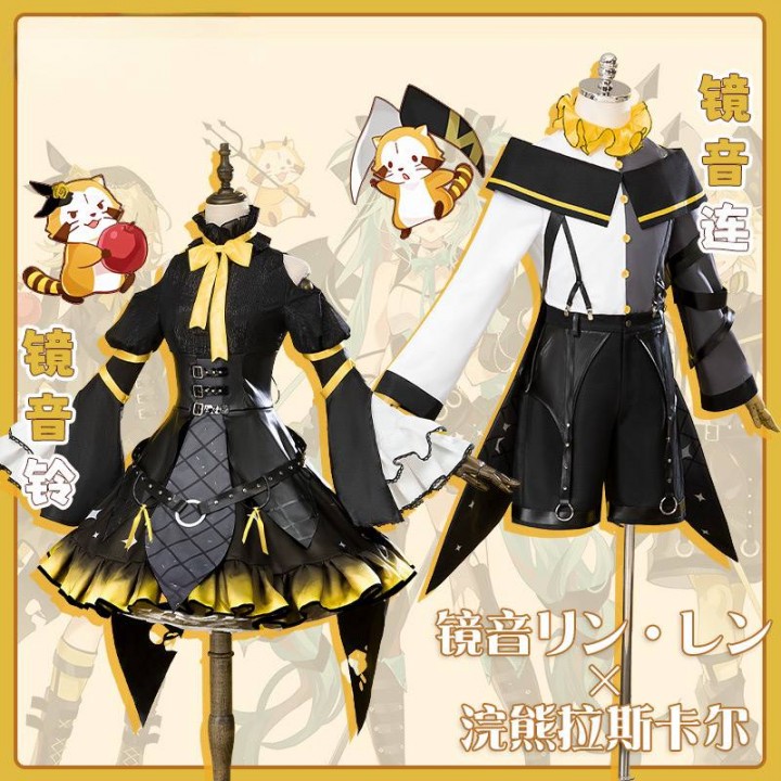 TORIZU ANIME STORE - PO_1250 Kostum Cosplay Kagamine Rin Len
