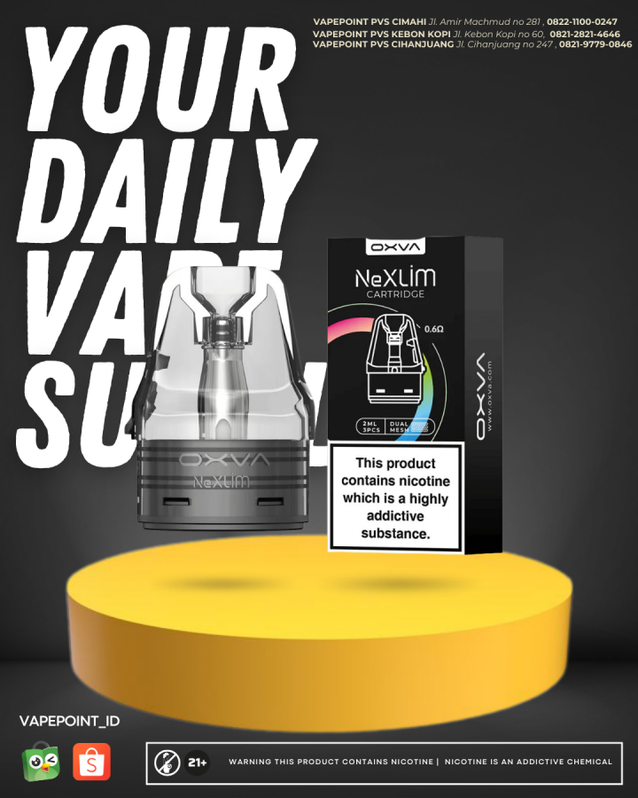 vapepoint pvs cimahi - Oxva Nexlim Cartridge