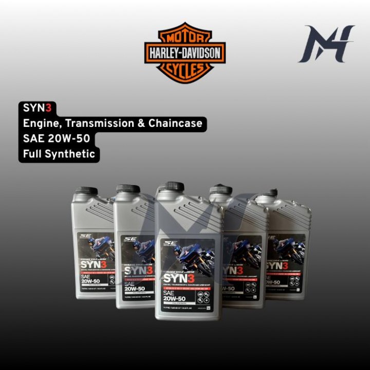 MotorHub - SYN3 SAE 20W-50 Full Synthetic Engine, Transmission