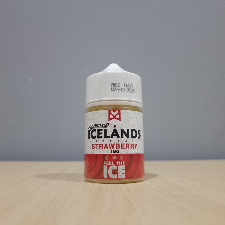 DnP Vape Store - ICELAND STRAWBERRY FREEBASE