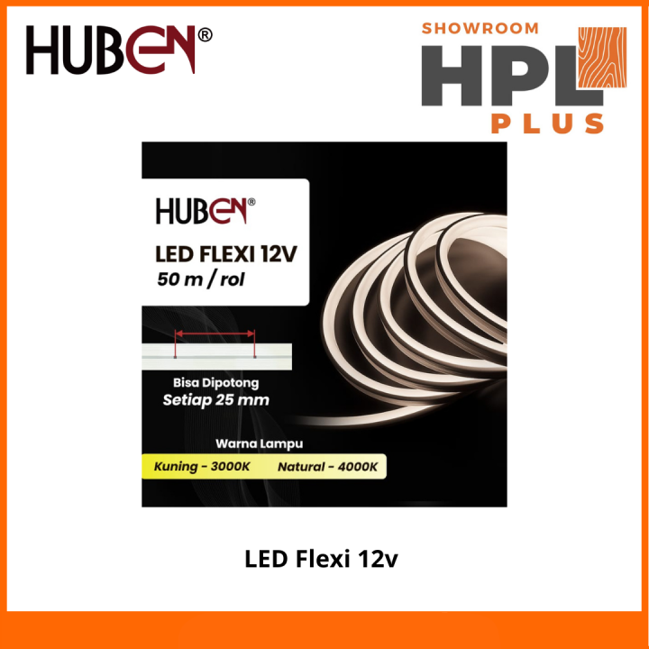 HPL Plus - LED-FLEXI-10 Led Flexi Strip 10mm 12v (Meteran)