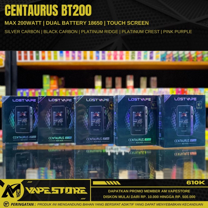 AM VAPESTORE - Lost Vape Centaurus BT200 Mod