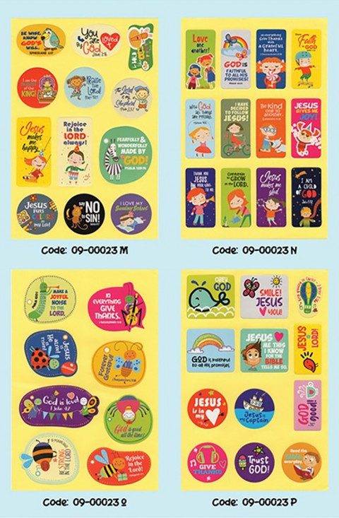 www.yeraya.com - Sticker Ayat Rohani isi 12 Gambar