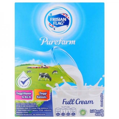 Bendera ac 400g*24 full Cream (8992753120307)