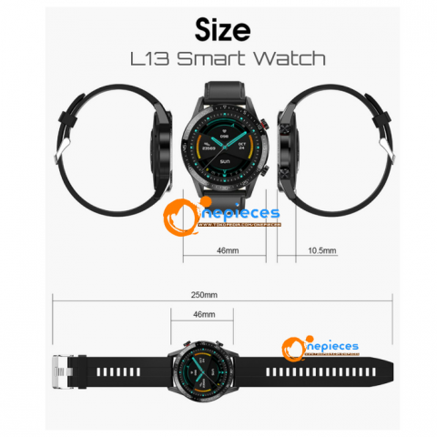 Vitz Microwear L13 Smartwatch 1 3 Ips Full Touch Screen Fashionable Ip68