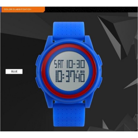 SKMEI OFFICIAL STORE - Jam Tangan Pria Digital Analog Skmei 1206 Blue ...