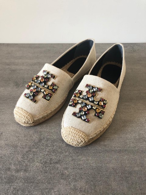 canvas espadrille flats