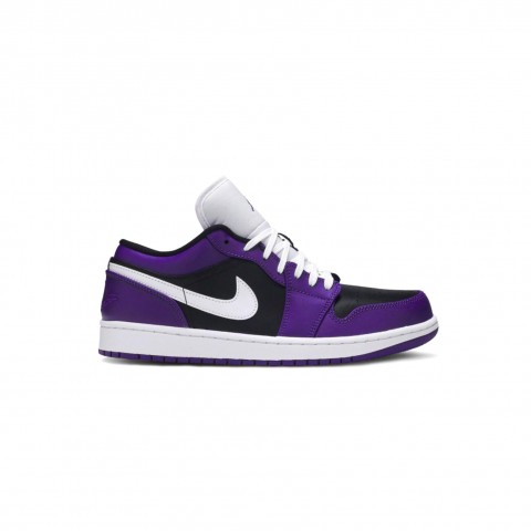 jordan 1 low court purple black