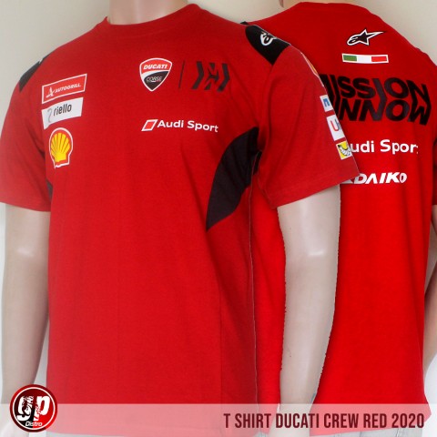 T Shirt Motogp Ducati Crew Red 2020
