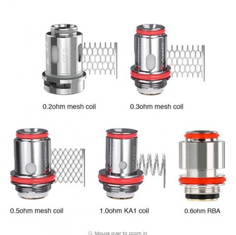 Vapeoi Oxva Origin X Unicoil Uni Rba Coil