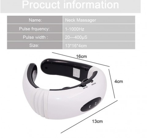 TOKO SINYO - Hot Electric Neck Massager Relax Massage Magnetic Therapy ...