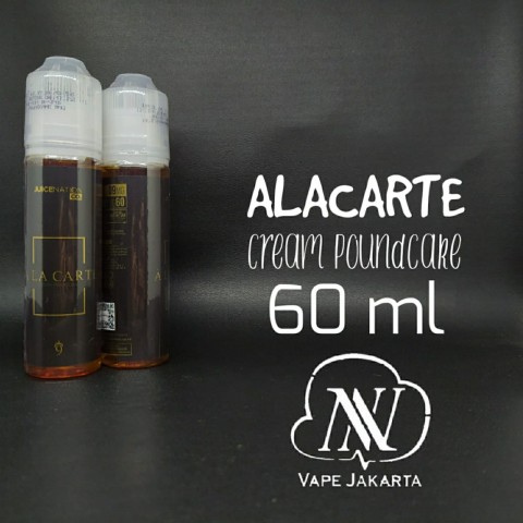 Nnvape Liquid Alacarte Cream Poundcake 60ml
