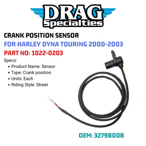 Budung Cycles - DRAG SPECIALTIES CRANK POSITION SENSOR FOR