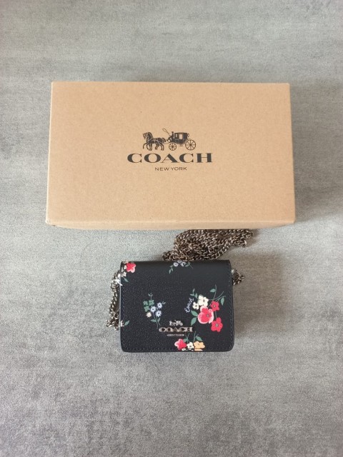 CO MINI WALLET WITH WILDFLOWER PRINT