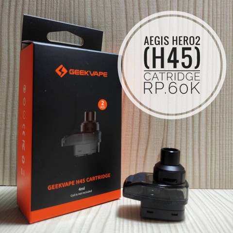 EMPTY CARTRIDGE GEEKVAPE H45 (HERO 2) - Vapekanbaru : Vape Store Pekanbaru 