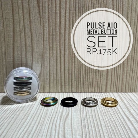 PULSE AIO POD Metal Button Ring Set - Vapekanbaru : Vape Store Pekanbaru 