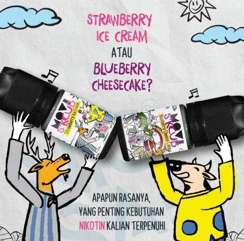 MOVI SKCUB BLUEBERRY CHEESECAKE 24MG 30ML - Vapekanbaru : Vape Store Pekanbaru 