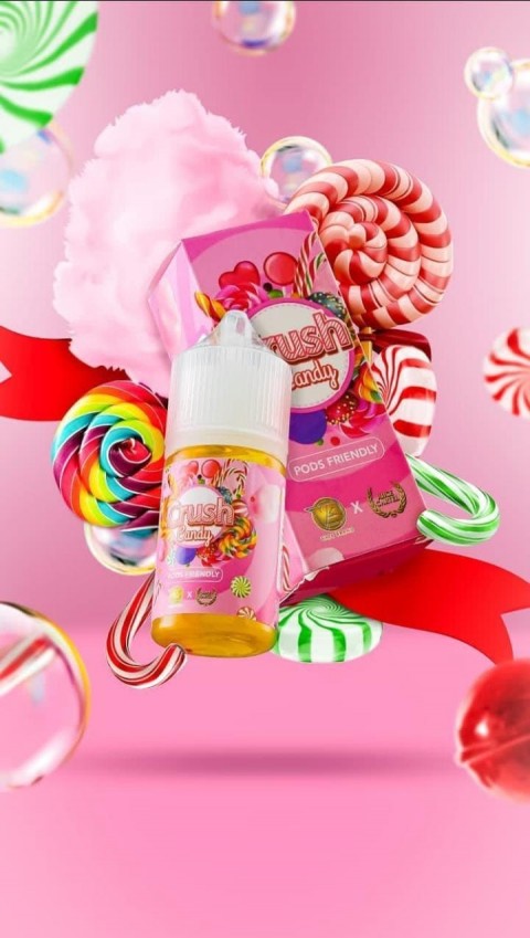 HW10 CRUSH CANDY SALT - Vapekanbaru : Vape Store Pekanbaru 
