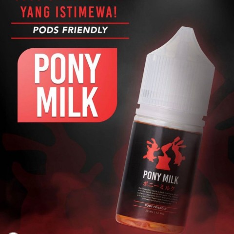 HW5 PONY MILK PODS FRIENDLY 12MG 30ML - Vapekanbaru : Vape Store Pekanbaru 