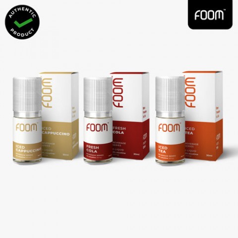FOOM BEVERAGE SERIES 30ML 30MG BY FOOM LAB E-LIQUID