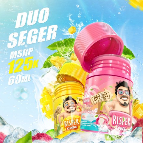 Rispek Pink (Lychee) 60ml - Vapekanbaru : Vape Store Pekanbaru 