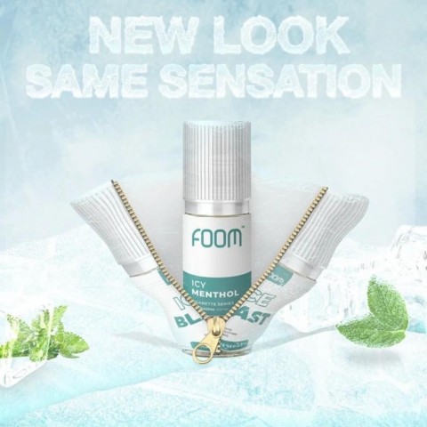 FOOM ICY MENTHOL SALTNIC  BY FOOM LABS